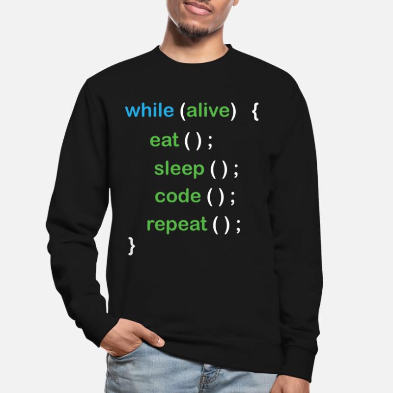 Développeur de logiciels de codage Python Sweat-shirt Unisexe