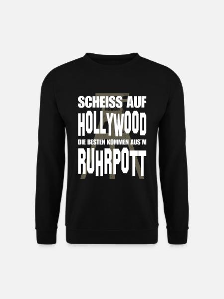 Ruhrpott Ruhrgebiet Spruch Sprüche Slang Dialekt - Unisex Pullover - Schwarz