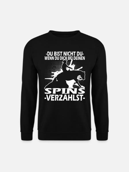 Western Reining - Westernreiten - Westernpferd - Unisex Pullover - Schwarz