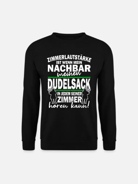Dudelsack - Dudelsackspieler - Bagpiper - Unisex Pullover - Schwarz