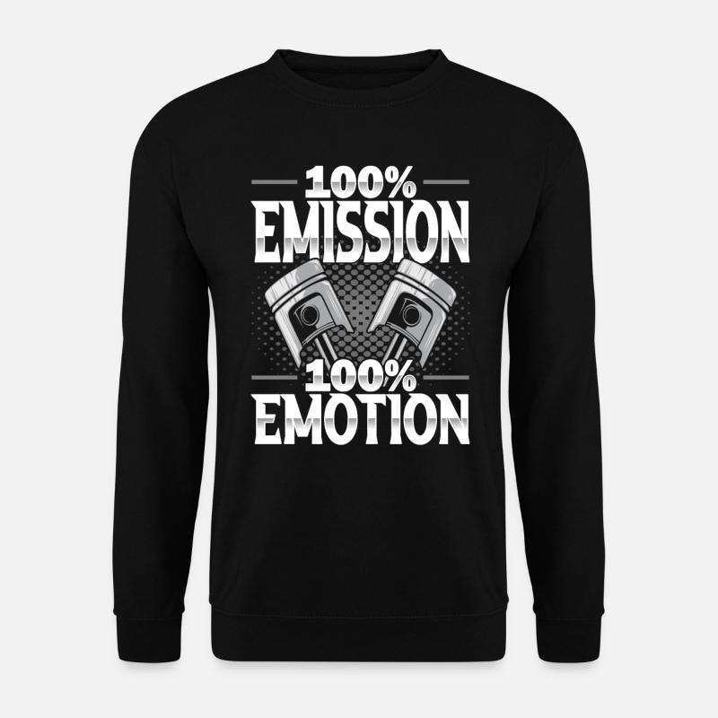 V8 Motor - Motorsport - Autofahrer - Unisex Pullover - Schwarz