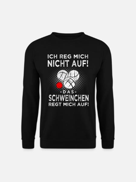 Boule - Boulespieler - Boccia - Unisex Pullover - Schwarz