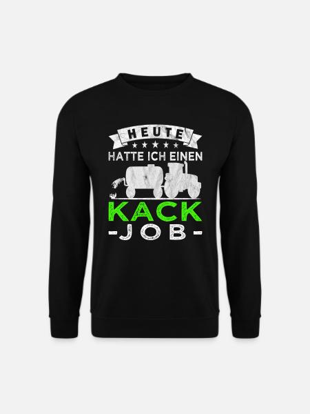 Gülle Landwirt - Traktoren - Bauernhof - Unisex Pullover - Schwarz