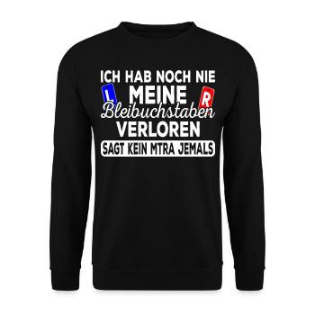 MTRA Medizinisch-Technischer Radiologie Mta - Unisex Pullover - Schwarz - Vorne - Alina (178cm) & Michal (187cm)