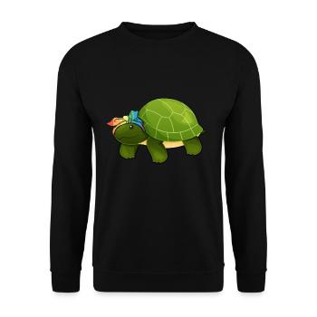 Tshirt autistique Autimus Cadeau Asperger Enfants - Sweat-shirt Unisexe - noir - Devant - Alina (178cm) & Michal (187cm)
