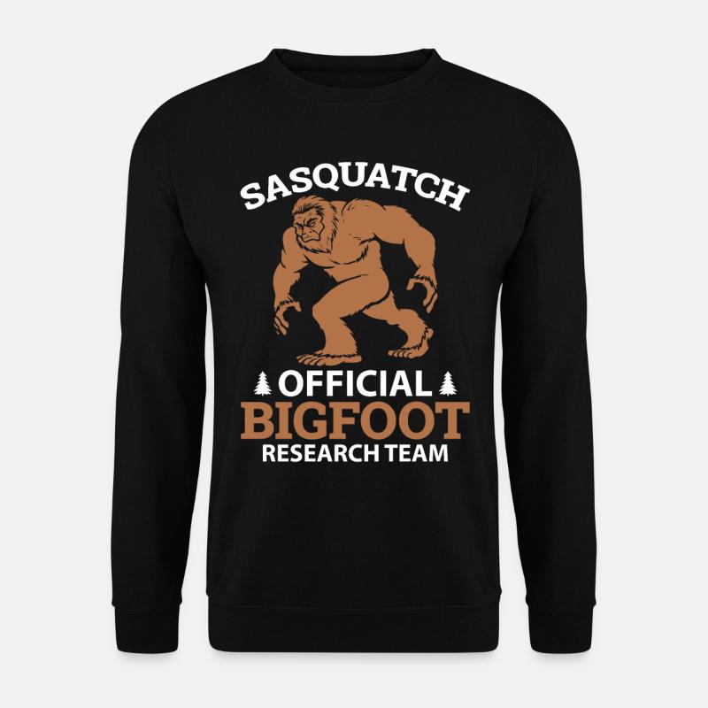 Sasquatch Bigfoot Research Team - Unisex Sweatshirt - black