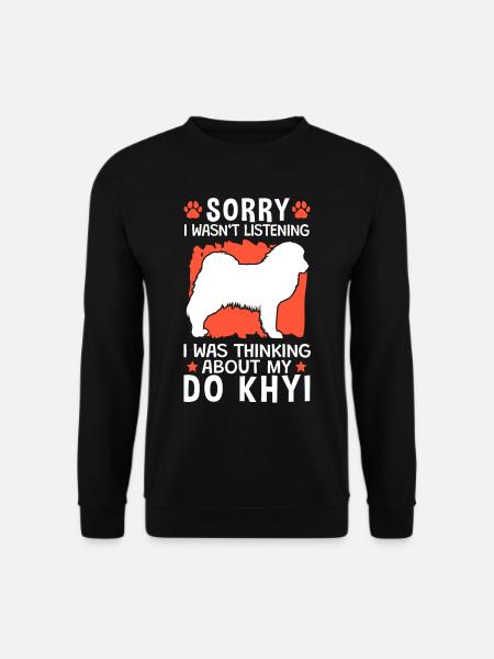 An meinen Do Khyi gedacht Tibetmastiff - Unisex Pullover - Schwarz