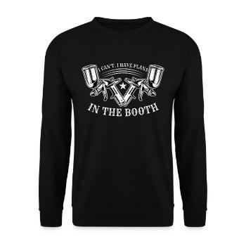 Car Painter Vehicle Painter Painter - Unisex Sweatshirt - black - Front - Alina (178cm) & Michal (187cm)