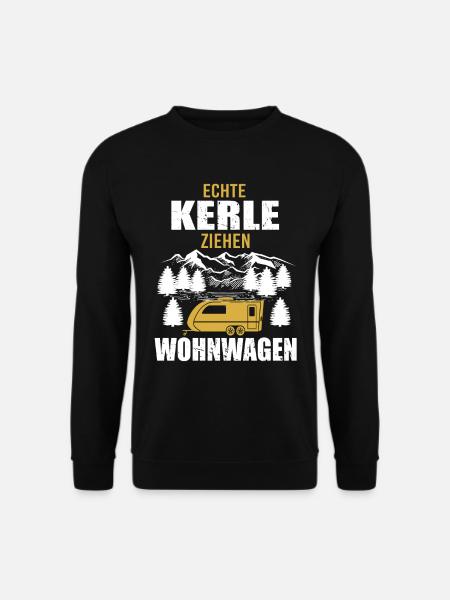 Wohnmobil Camping Zubehör - Unisex Pullover - Schwarz