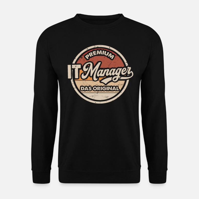 IT Manager Original - Unisex Pullover - Schwarz