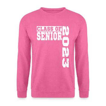 Class of senior 2023 - Unisex Sweatshirt - pink - Front