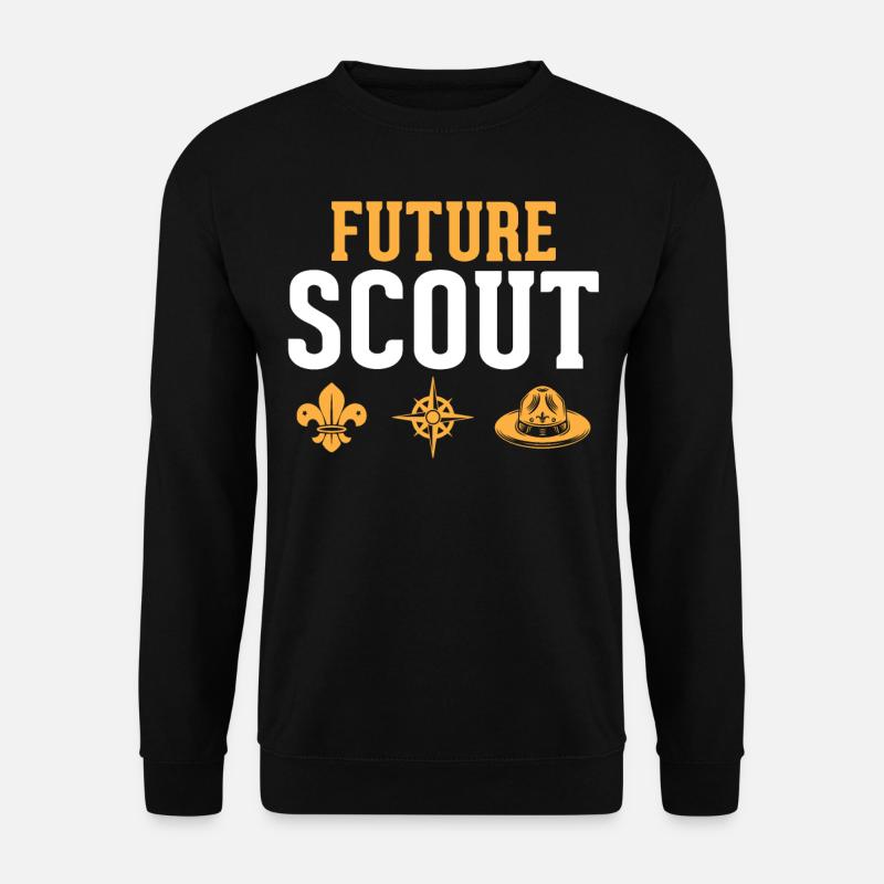 Future Scout - Randonnée Scoutisme - Sweat-shirt Unisexe - noir