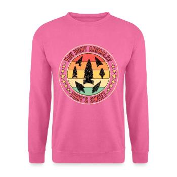 Pfeilspitzen Speerspitze Arrowhead - Unisex Pullover - Pink - Vorne