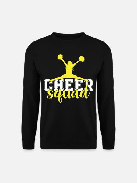 Cheerleading Saying Slogan - Cheer Squad - Unisex Sweatshirt - black