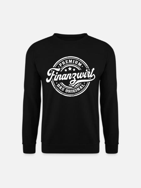 Finanzwirt Original Lustiges Finanzwirten - Unisex Pullover - Schwarz