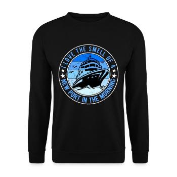 Croisière Croisière Croisière Cruiser - Sweat-shirt Unisexe - noir - Devant - Alina (178cm) & Michal (187cm)