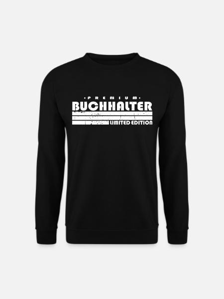 Buchhalter Limited Edition Lustiges Buchhaltung - Unisex Pullover - Schwarz