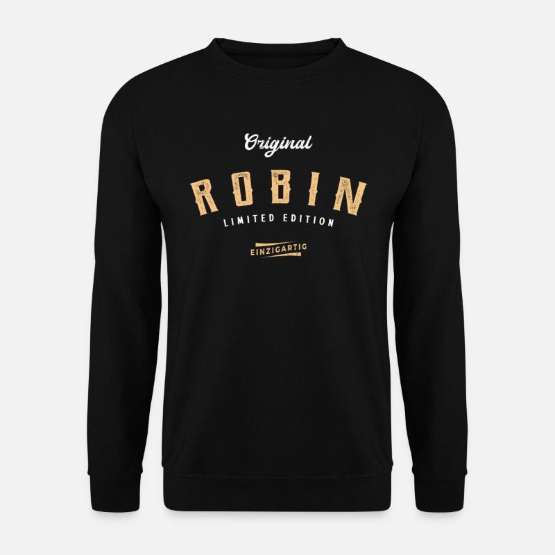 Robin Limited Edition - Unisex Pullover - Schwarz