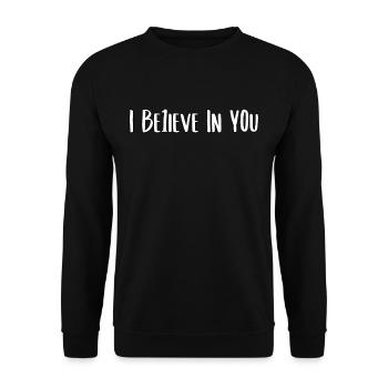 Dyslexia Dyslexics - Unisex Sweatshirt - black - Front - Alina (178cm) & Michal (187cm)