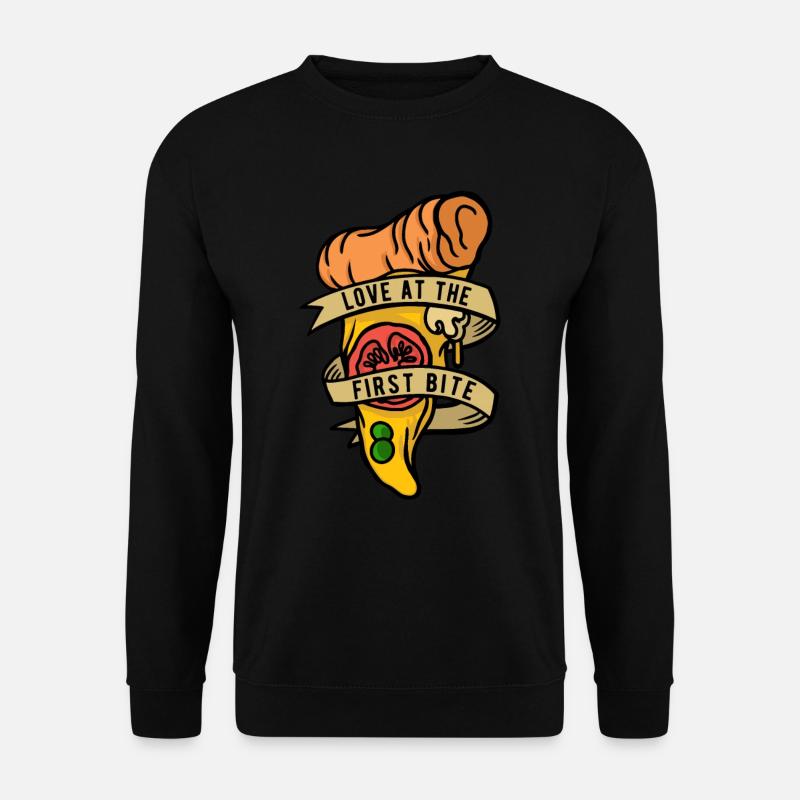 Pizza baker Pizzaiolo - Unisex Sweatshirt - black