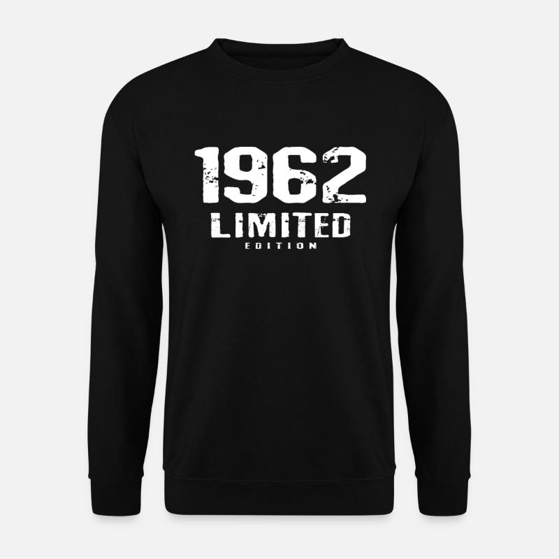 60. Geburtstag Limited Edition 1962 60 Jahre - Unisex Pullover - Schwarz
