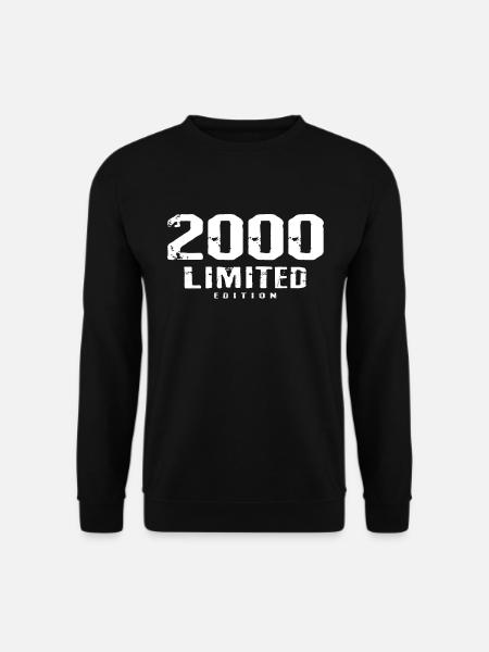 22. Geburtstag Limited Edition 2000 22 Jahre - Unisex Pullover - Schwarz