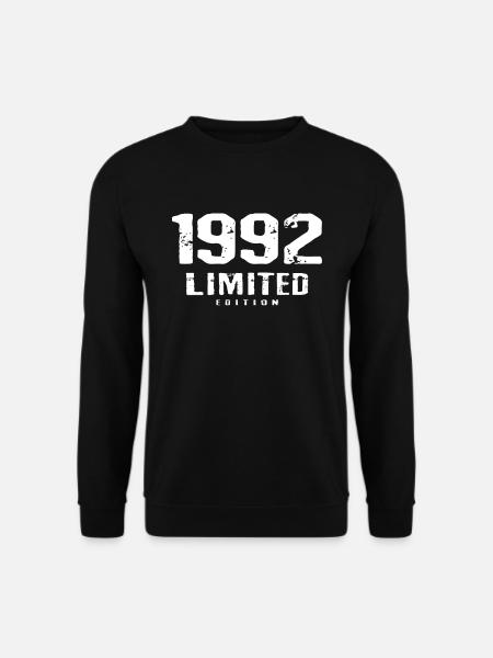 30. Geburtstag Limited Edition 1992 30 Jahre - Unisex Pullover - Schwarz
