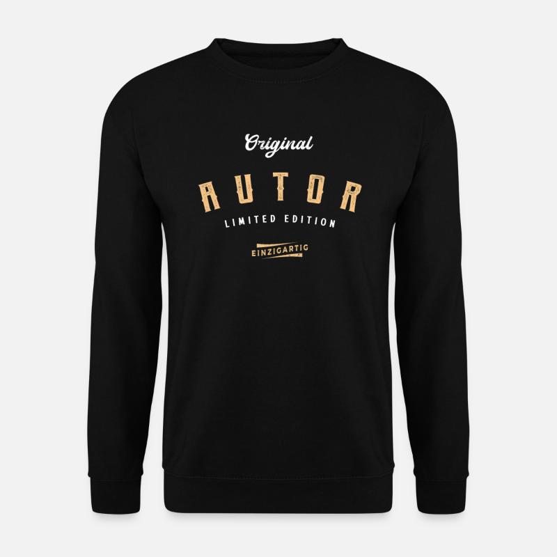 Autor Limited Edition Autoren - Unisex Pullover - Schwarz