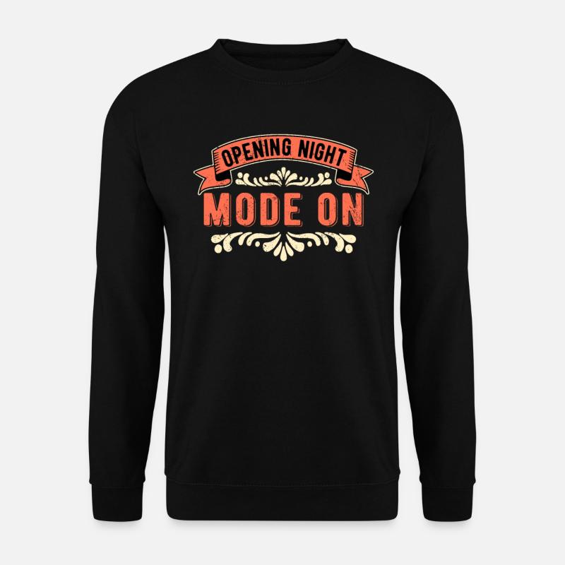 Opernsänger Tenor Opening Night Mode On - Unisex Pullover - Schwarz