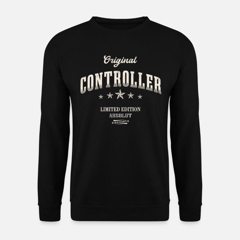 Controlling Limited Edition Lustiges Controller - Unisex Pullover - Schwarz