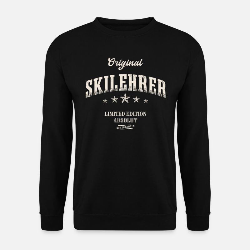 Skilehrer Limited Edition Ski Lehrer - Unisex Pullover - Schwarz