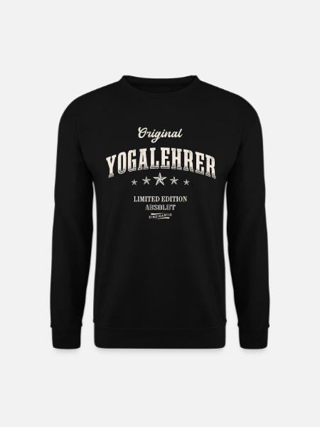 Yogalehrer Limited Edition - Unisex Pullover - Schwarz