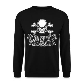 Granada - Unisex Pullover - Schwarz - Vorne - Alina (178cm) & Michal (187cm)