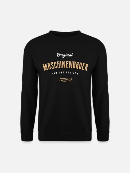 Maschinenbauer Limited Edition Maschinenbau - Unisex Pullover - Schwarz