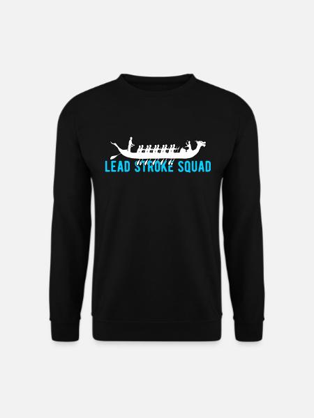 Drachenbootrennen Drachenboot Lead Stroke Squad - Unisex Pullover - Schwarz