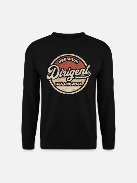 Dirigent Original Lustiges Dirigenten - Unisex Pullover - Schwarz