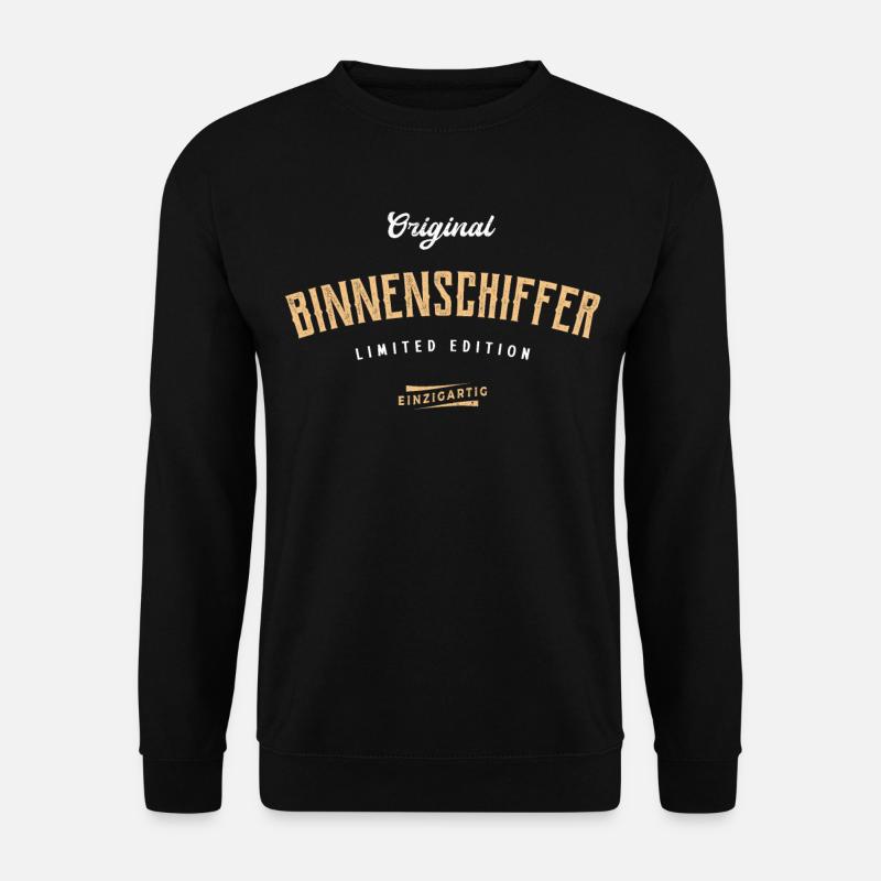 Binnenschiffer Limited Edition - Unisex Pullover - Schwarz