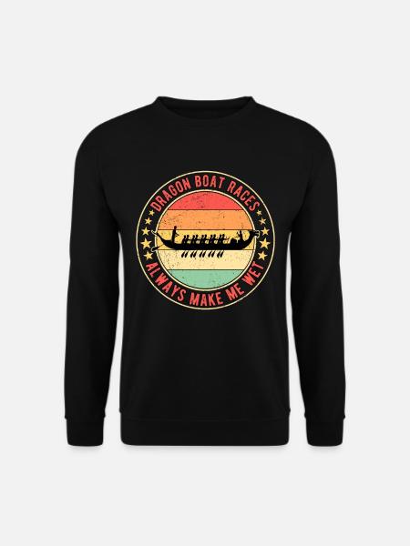 Drachenbootrennen Drachenboot Dragon Boat Races - Unisex Pullover - Schwarz