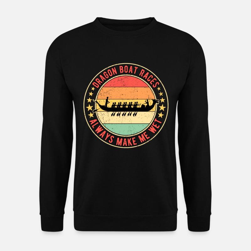 Drachenbootrennen Drachenboot Dragon Boat Races - Unisex Pullover - Schwarz