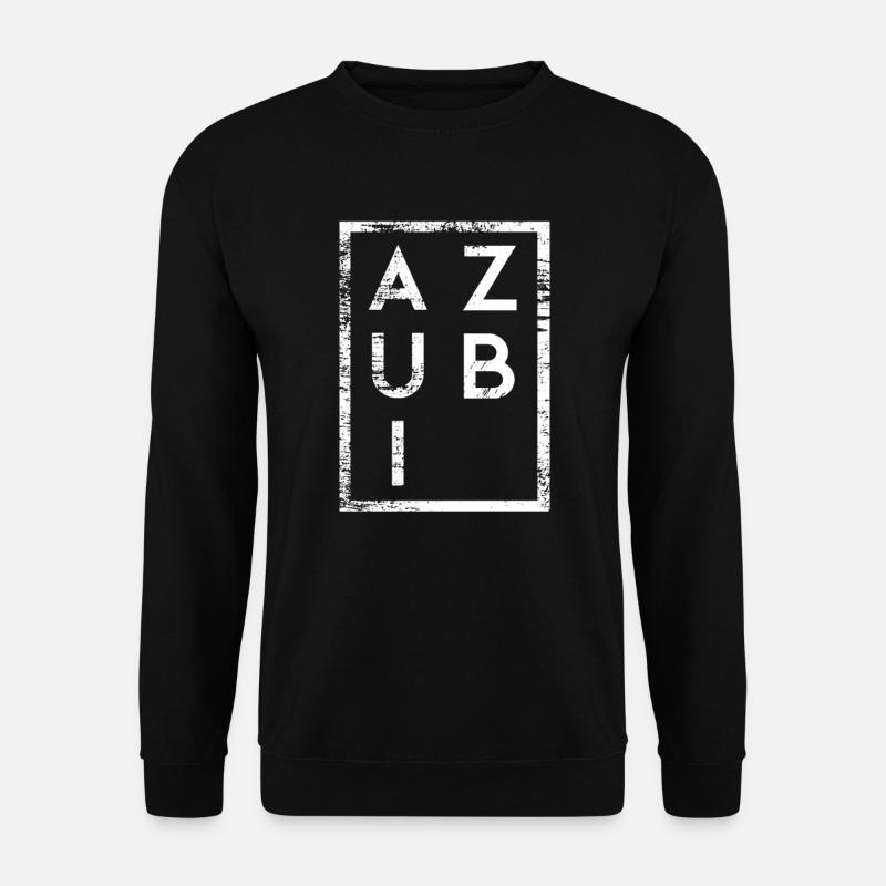 Azubi Minimalismus Auszubildender - Unisex Pullover - Schwarz
