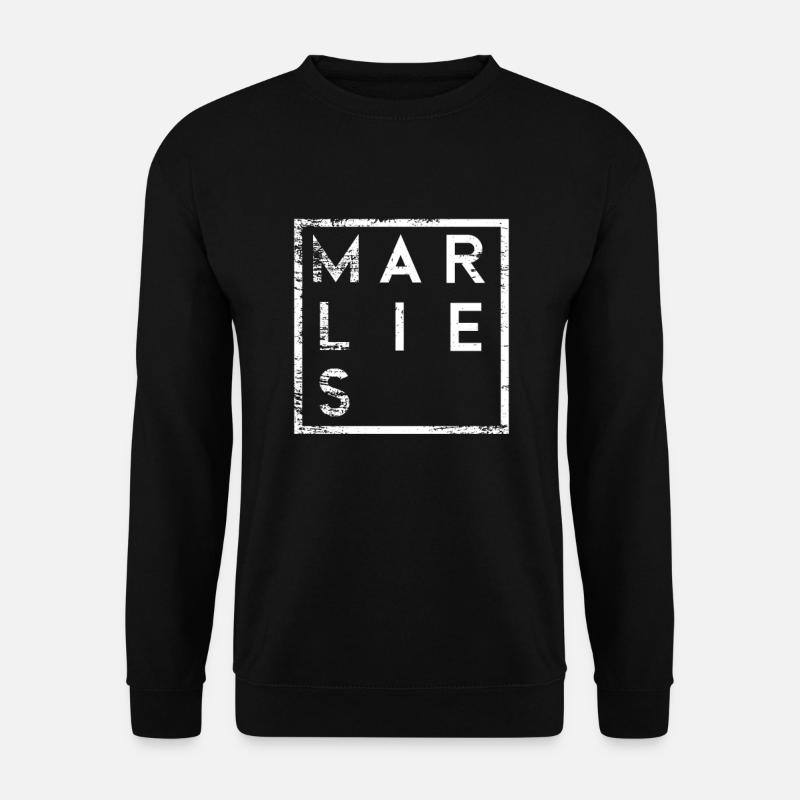 Le minimalisme de Marlie - Sweat-shirt Unisexe - noir