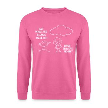 Programming Software Developer Computer Engineer - Unisex Sweatshirt - pink - Front