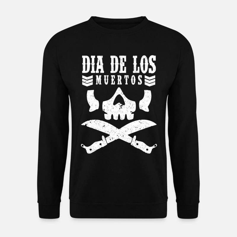 Dia de los Muertos Skull - Unisex Sweatshirt - black