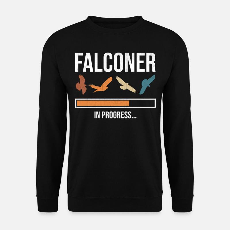 Falconer In Progress - Unisex Pullover - Schwarz