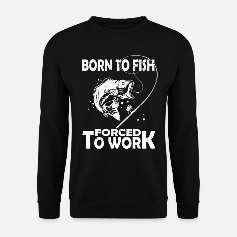 Fishing Grandpa daddy - Unisex Sweatshirt - black