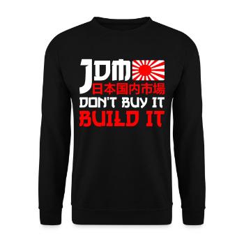 JDM Motorsport Auto Tuning Automobile - Sweat-shirt Unisexe - noir - Devant - Alina (178cm) & Michal (187cm)