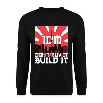 JDM Motorsport Auto Tuning Automobile - Sweat-shirt Unisexe - noir - Devant - Alina (178cm) & Michal (187cm)
