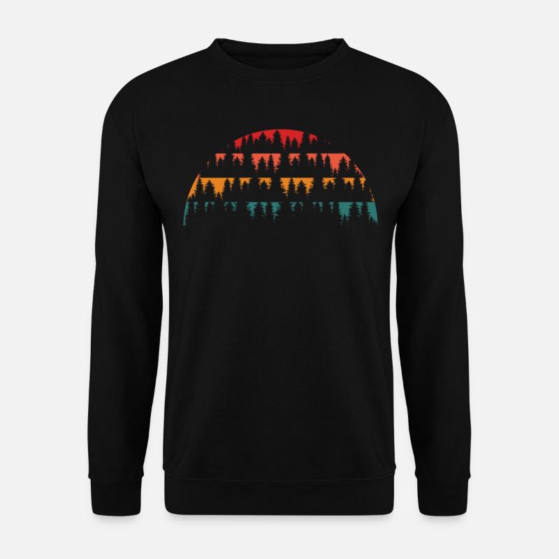 Trees in the wild - Unisex Sweatshirt - black