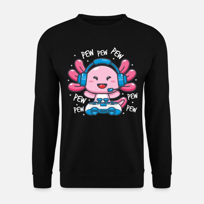 I Axolotl-anniversaire enfant temps à - Sweat-shirt Unisexe - noir