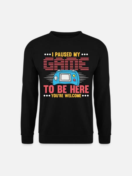 Level 40 Unlocked - Unisex Sweatshirt - black